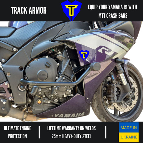 Engine guard crash bars yamaha - crash,