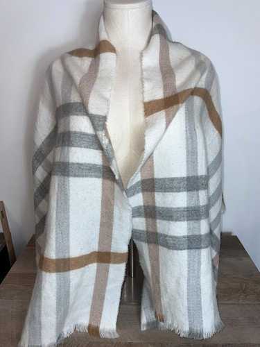 Zara winter plaid scarf - winter,