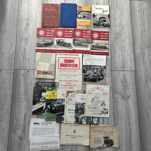 Car magazines rolls - rolls, royce