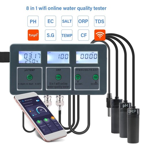 Water quality tester ph - 8,