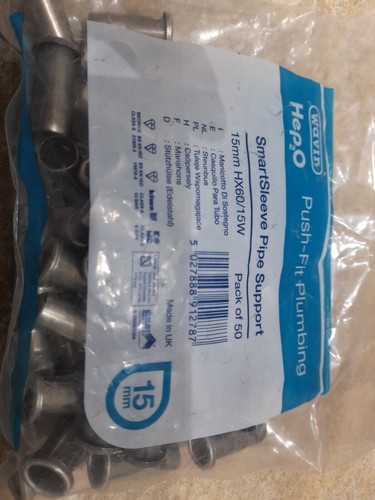 15mm hep2o pipe inserts - 15mm,