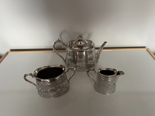 Piece victorian silver - piece,
