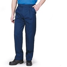 CORDURA TROJAN Navy Industrially Launderable Trousers 32 REGULAR BLUE(NAVY)