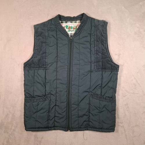 Vintage gilet mens green - gilet,