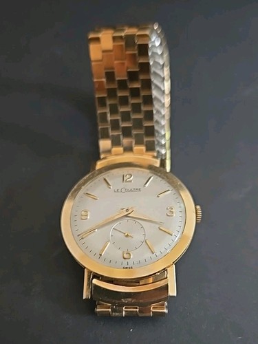 Vintage lecoultre 14k solid - lecoultre,