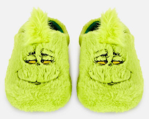 The grinch mule slippers - the, green