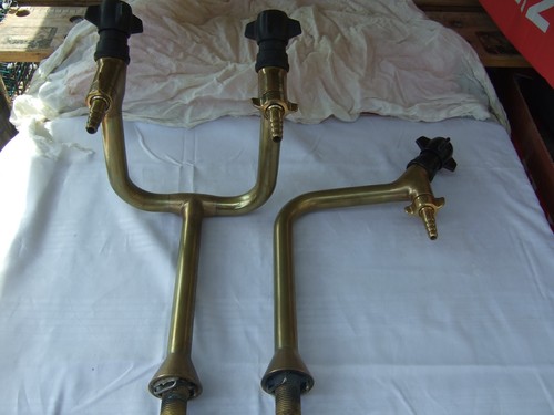 Vintage brass sink - brass,