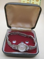 Vintage Avia 17 Jewels Ladies Marcasite Cocktail Watch - Winds & Ticks