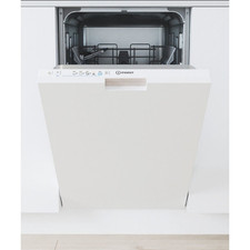 Indesit Push&Go Integrated Slimline Dishwasher - White Control Pan IN2IE10CS80UK