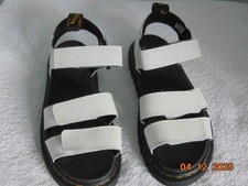 Dr Martens White Sandals, Size