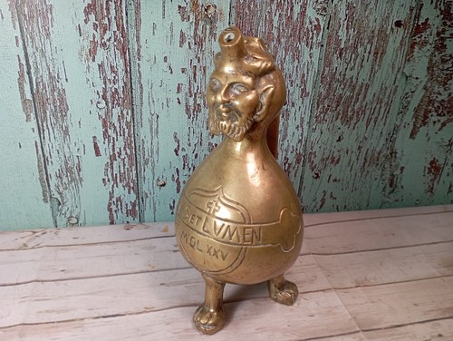 Antique bronze religious satyr - antique,