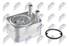 Aluminium engine oil cooler - aluminium,
