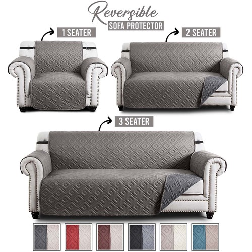 Reversible sofa slip cover - reversible,