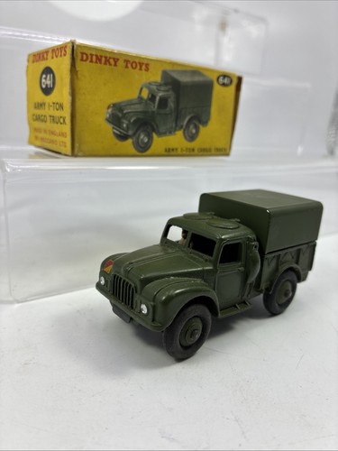 Dinky 641 army ton - army,