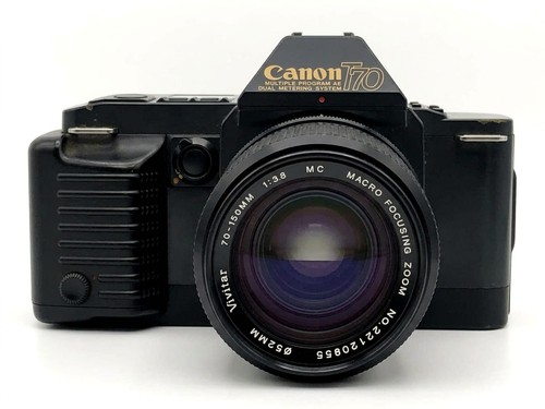 Canon t70 black good slr - canon, 35mm