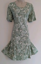 💜 DAMART SIZE 18 Smart Ladies Patterned Dress Ref 19.