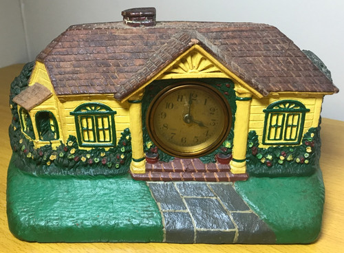 Vintage figural cottage mantel - figural,