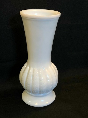 Randall milk glass vase - randall, flower