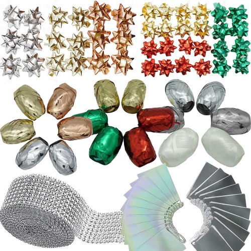 Metallic bows ribbon cops - ribbon,
