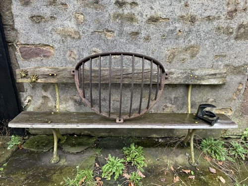 Antique cast iron hay - cast, /