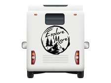 Camper Van Sticker Explore