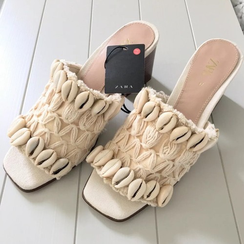 Zara ecru seashell and braided - zara,