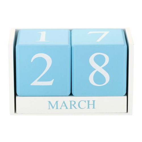 Wooden block perpetual - wooden,