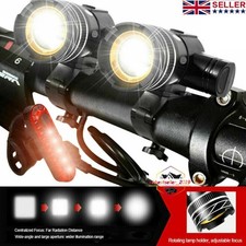 2 Mountain Bike Lights USB