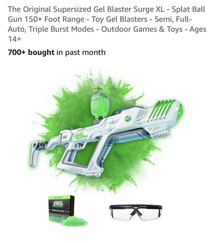 Gel blaster surge - blaster, safety