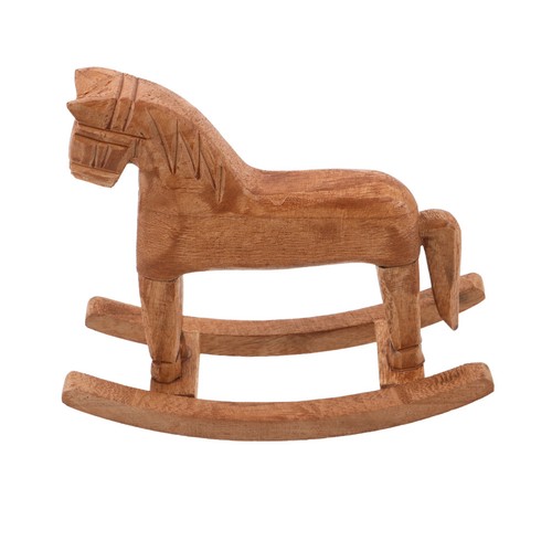 Handmade wooden horse - wooden,