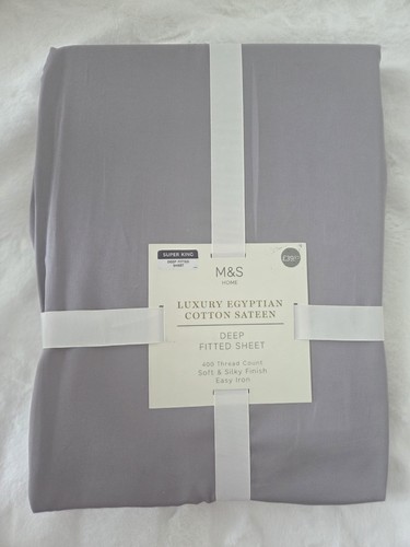 Luxury egyptian grey - m&s,
