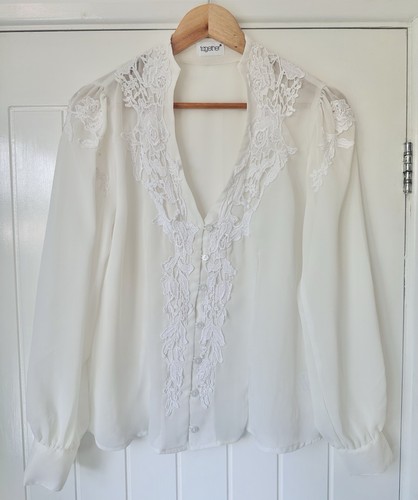 Together ivory lace blouse - together,