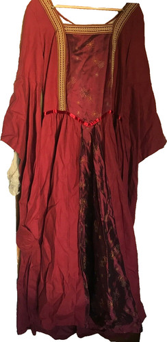 Hand made burgundy tudor - made,