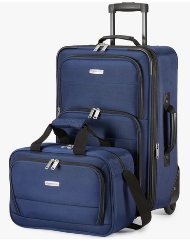 Amazon basics piece luggage - amazon,