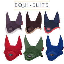 LeMieux Loire Luxury Fly Hood - Crochet Fly Hood Veil Ears