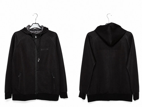 Balmain zip hoodie - hoodie,
