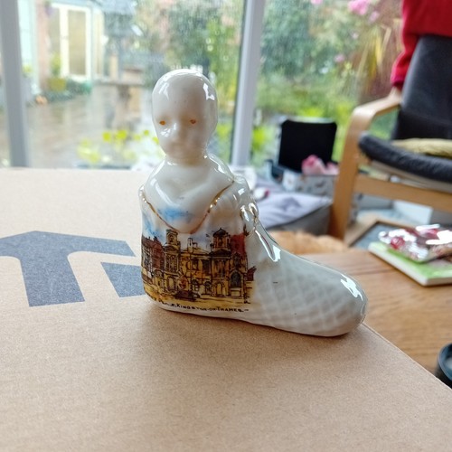 Vintage crested china - china, "baby