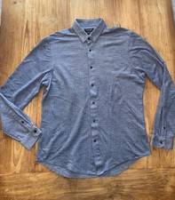 Zara Man Slim Fit Blue Button