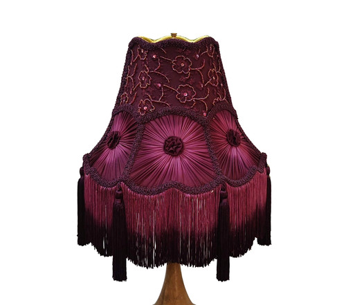 Victorian purple embroidered - victorian,