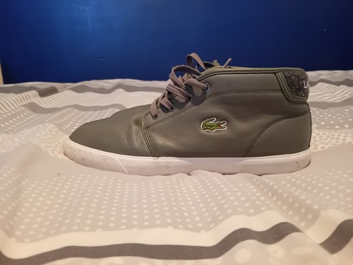 Lacoste leather olive - olive, boots