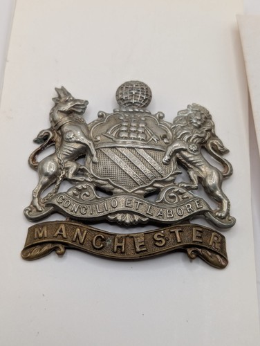 Genuine ww1 manchester - genuine,