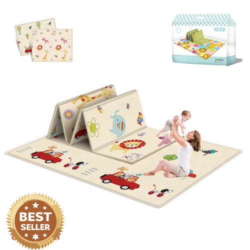 Foldable baby play mat - foldable,