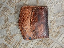 Genuine Python Snakeskin Coin