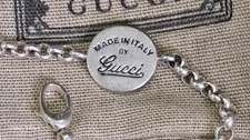 Vintage Gucci Silver Bracelet