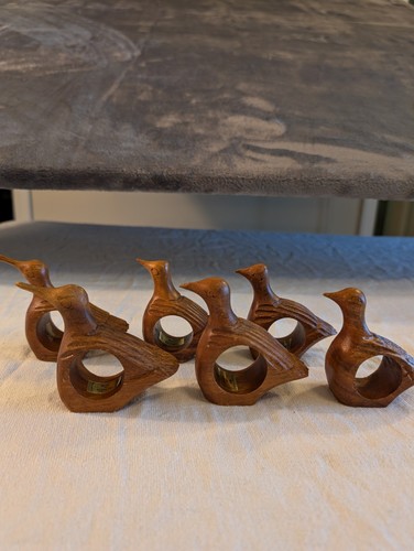Vintage hand carved wooden - hand,
