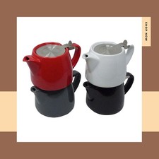 Ceramic stump teapot - ceramic,