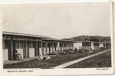 Chalets at Prestatyn Holiday Camp, North Wales. 1939-75 (Pontins 75-85). RP PC