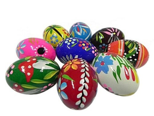 Hand painted wooden - hand-painted, easter