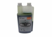 STIHL HP SUPER 2-STROKE ENGINE OIL 1L MEASURED METERED BOTTLE - 07813198054