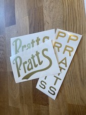 Pratts Pack Sticker Decal Set